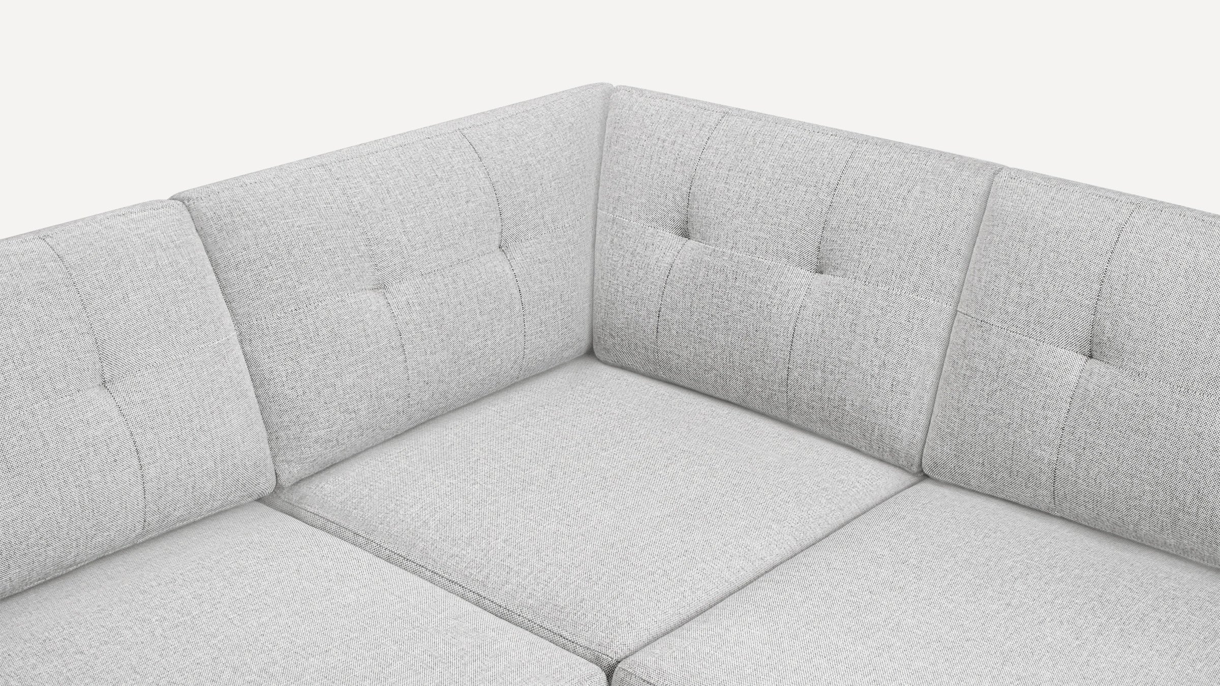 Nomad 5-Seat Corner Sectional in Crushed Gravel - Image 2
