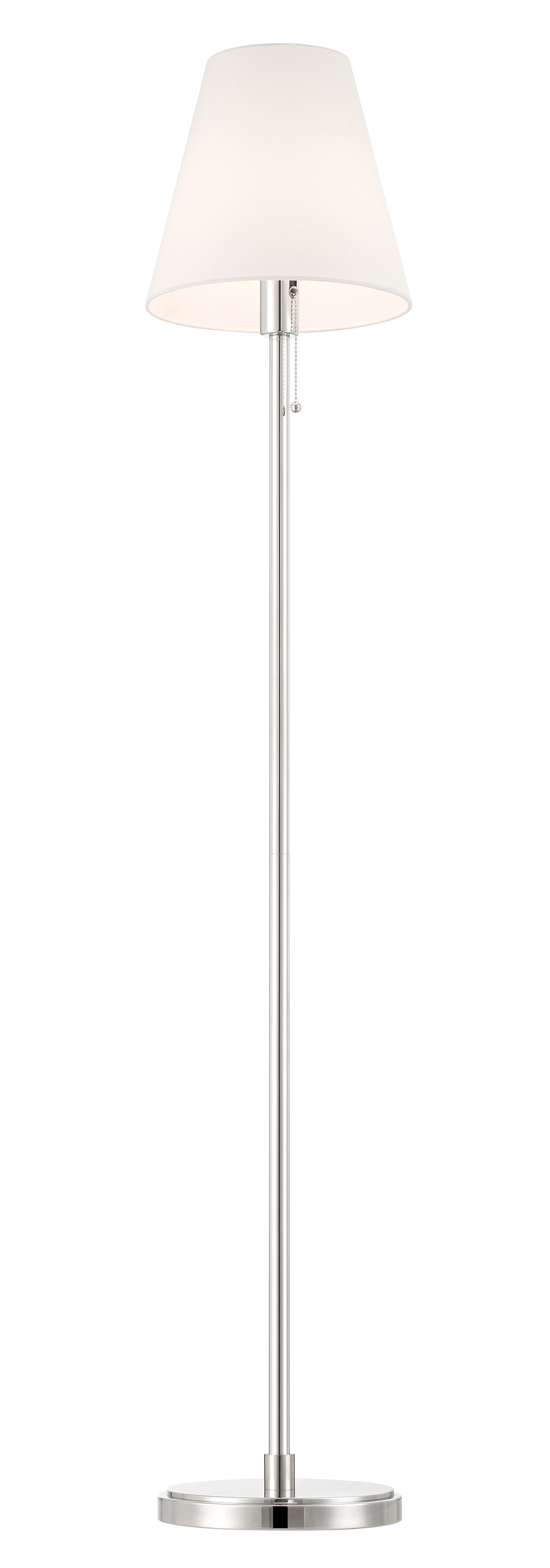 Berkeley Floor Lamp | Polished Nickel - Image 3