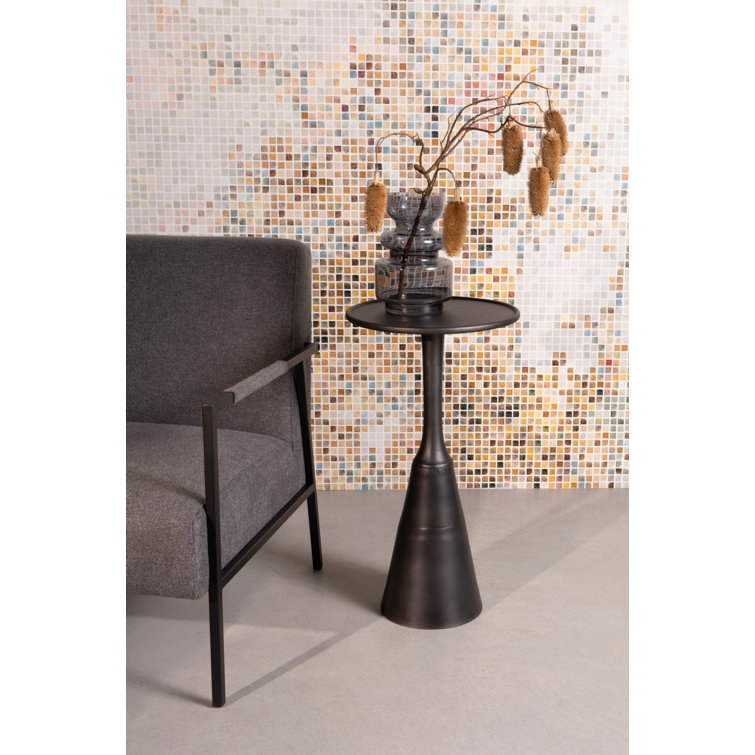 Luxury Furnitures Noah Side Table Pedestal End Table - Image 3