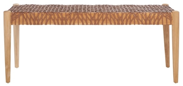 Bandelier Bench - Light Honey / Natural - Safavieh - Image 0