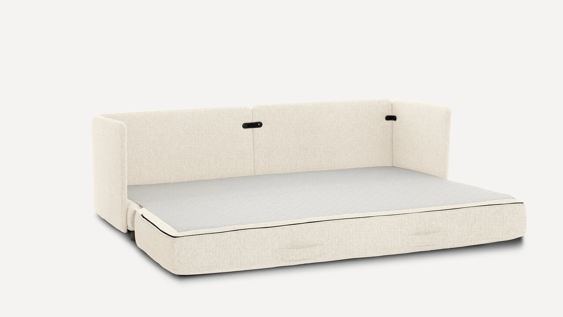 Shift Sleeper Sofa - Moss Green - Performance Basketweave - Image 5