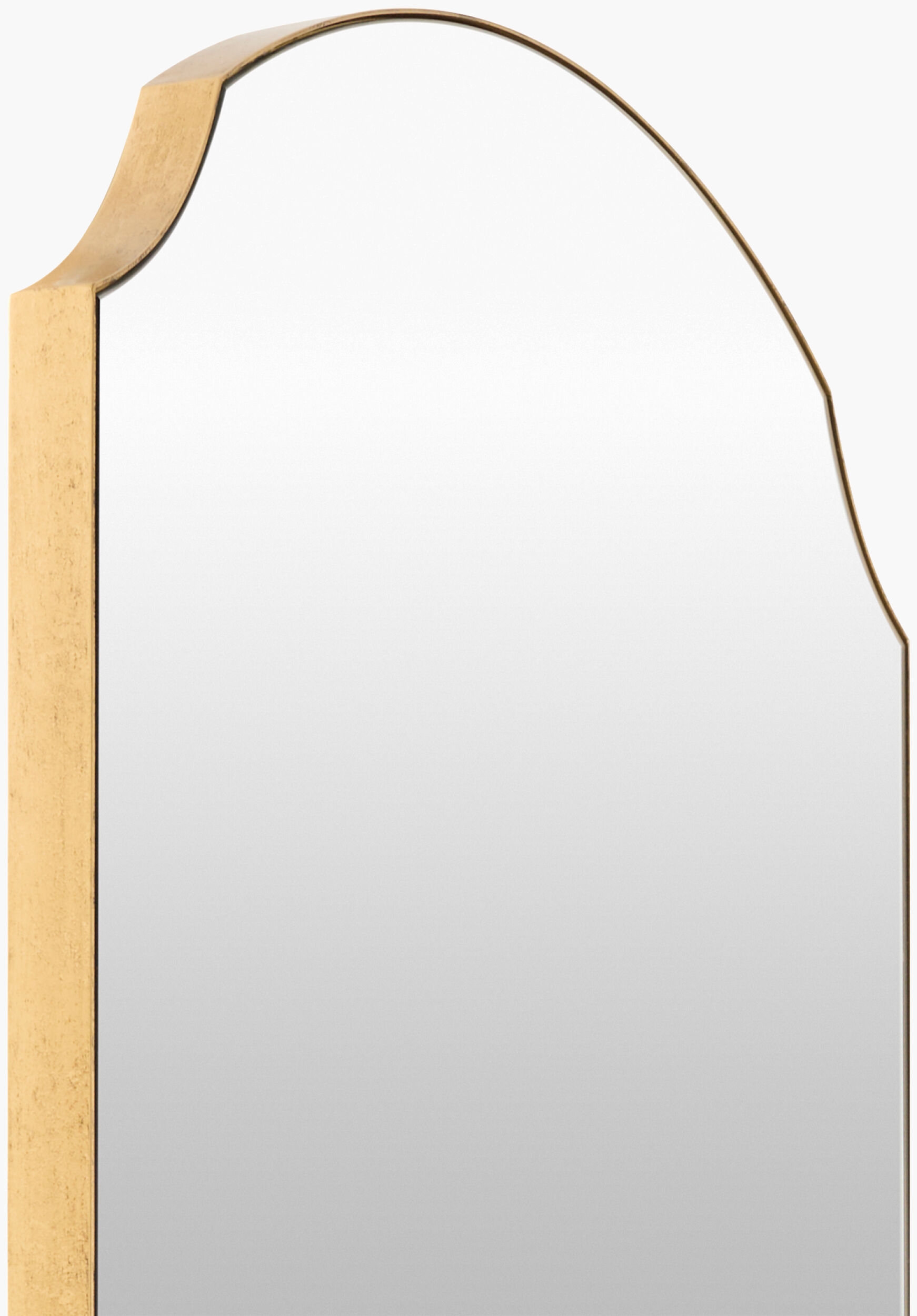Landon Gold 38"H x 52"W x 2"D Mantel Mirror - Image 1