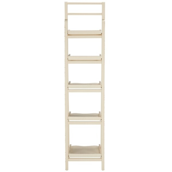 Asher Leaning 5 Tier Etagere - Vintage Cream - Arlo Home - Image 1