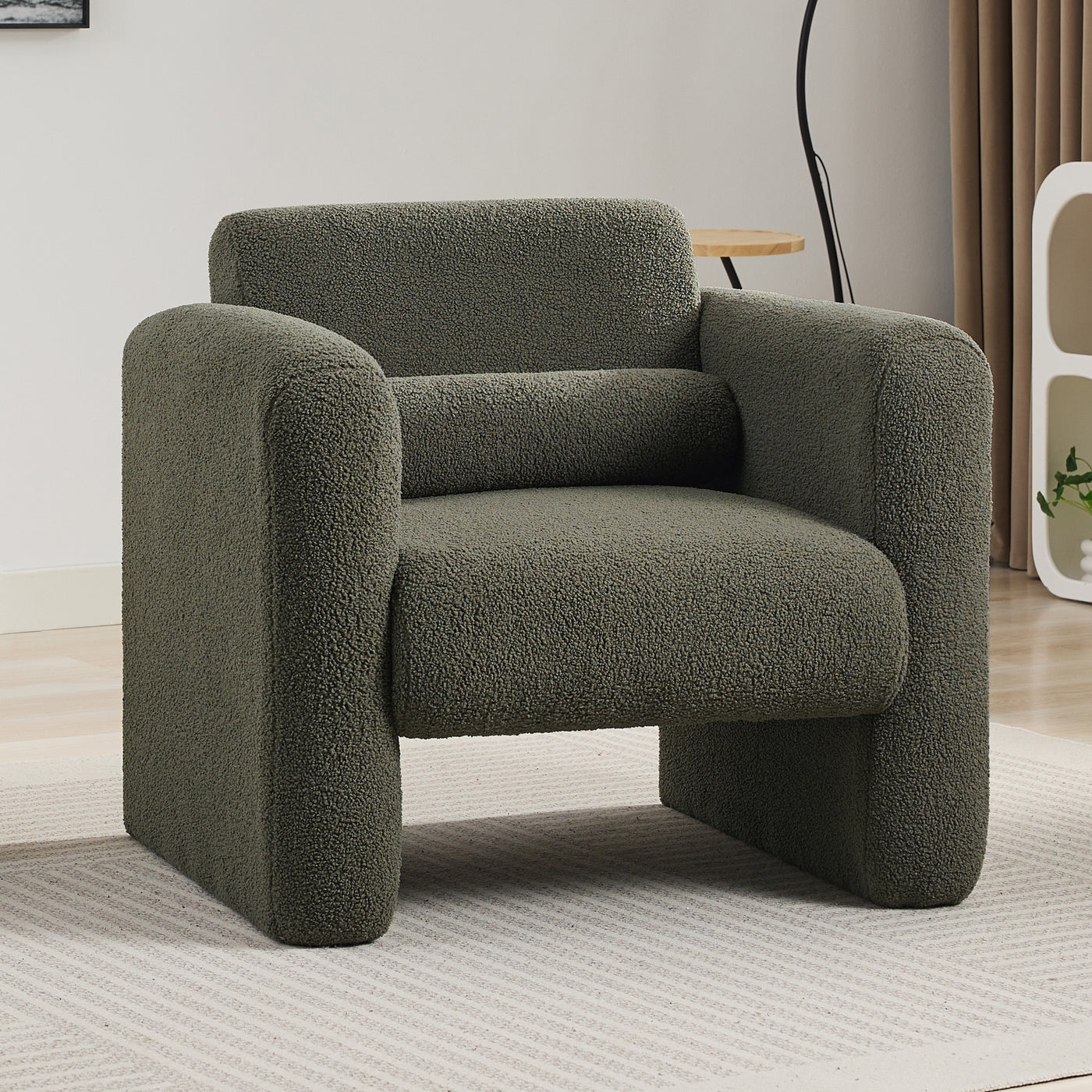 Contour & Co. | Sherpa Modern Cloud Accent Chair - Image 0