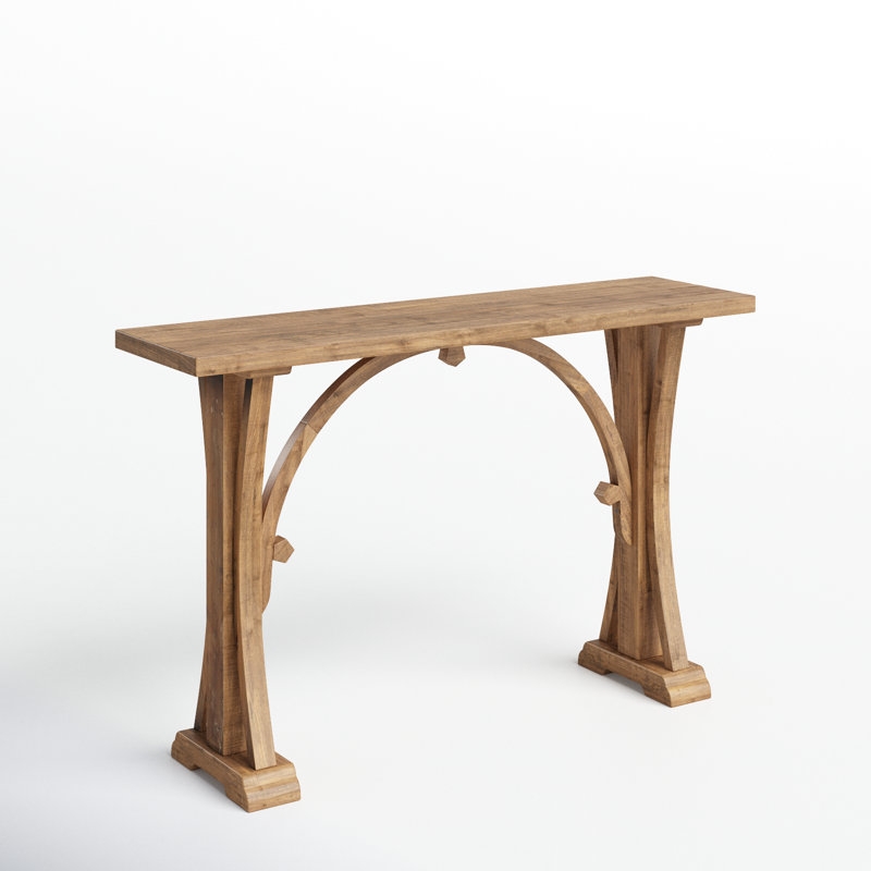 Letona 54" Solid Wood Console Table - Image 2