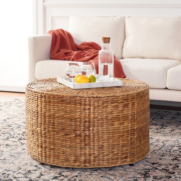 Augustine Wicker Coffee Table - Image 2