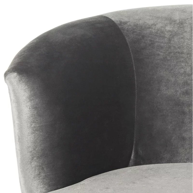 Schumacher Upholstered Barrel Chair - Image 3