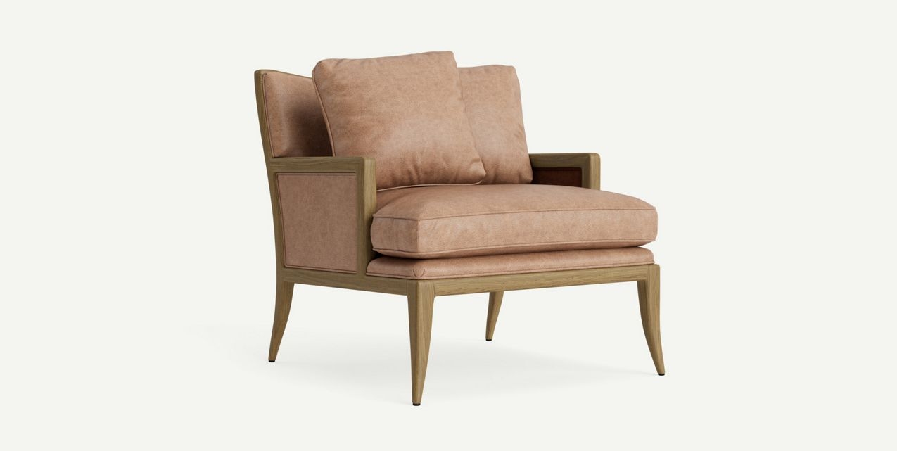 Florence Leather Chair - Image 0