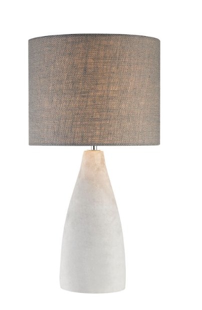 Rockport 21'' High 1-Light Table Lamp - Polished Concrete - Image 0