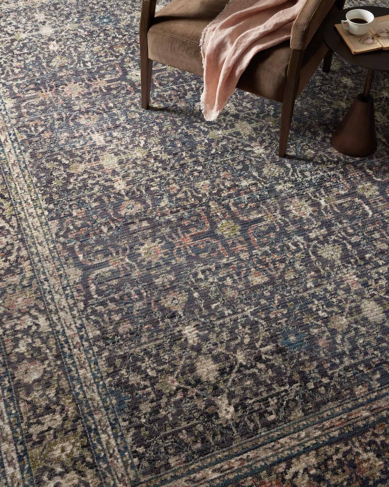 BRU-01 Midnight  / Multi 7'-9" x 7'-9" Round - Image 2