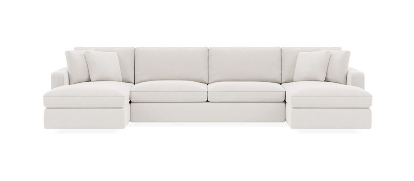 James 3-Piece 4-Seat U Chaise Sectional - Image 0