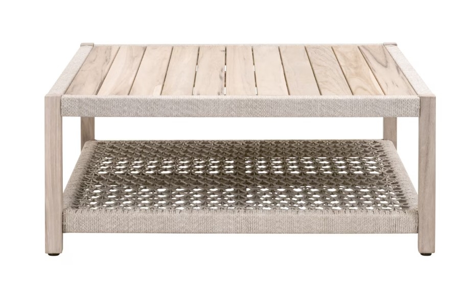 Wrap Outdoor Square Coffee Table - Image 1