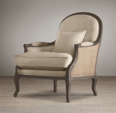 LYON CHAIR WITH BURLAP - Image 0