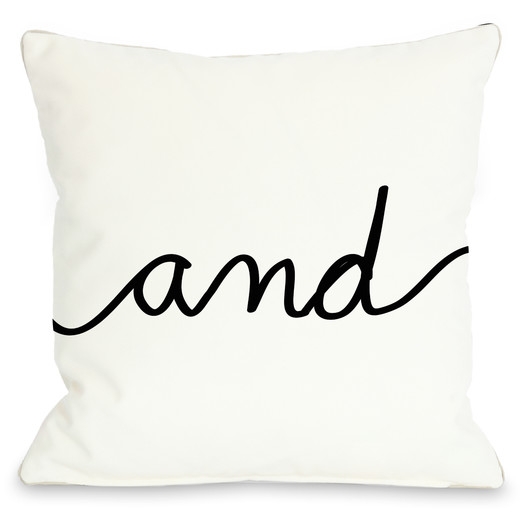 And Mix & Match Reversible Throw Pillow - Image 0
