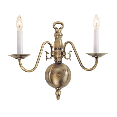 Williamsburgh 2 Light Wall Sconce - Image 0