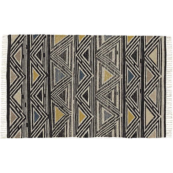 Intersect dhurrie rug 8'x10' - Image 0