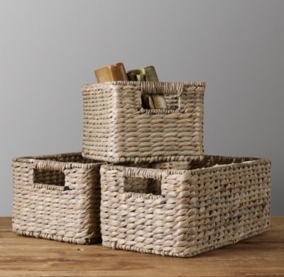 seagrass shelf basket - Image 0
