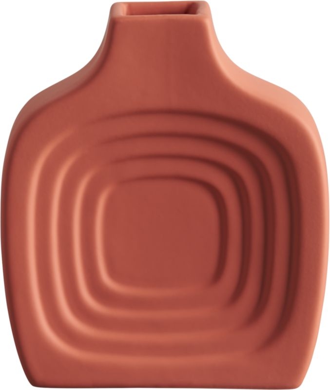maude rubber coated vase - Image 0