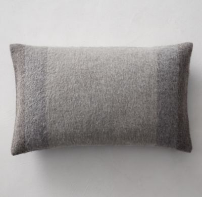 Alpaca Wide Stripe Pillow Cover - Lumbar - 13" x 21" insert sold separately - Image 0
