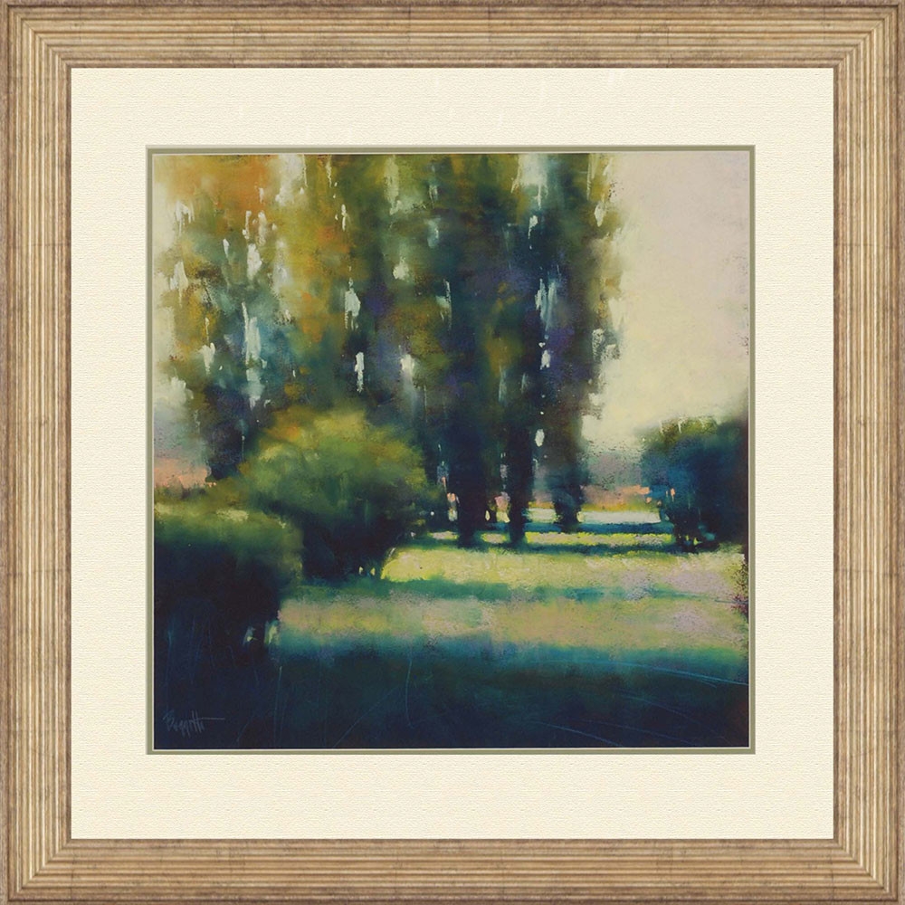 Cypress Solitude I by Tarbeaux Framed Painting Print - Image 0