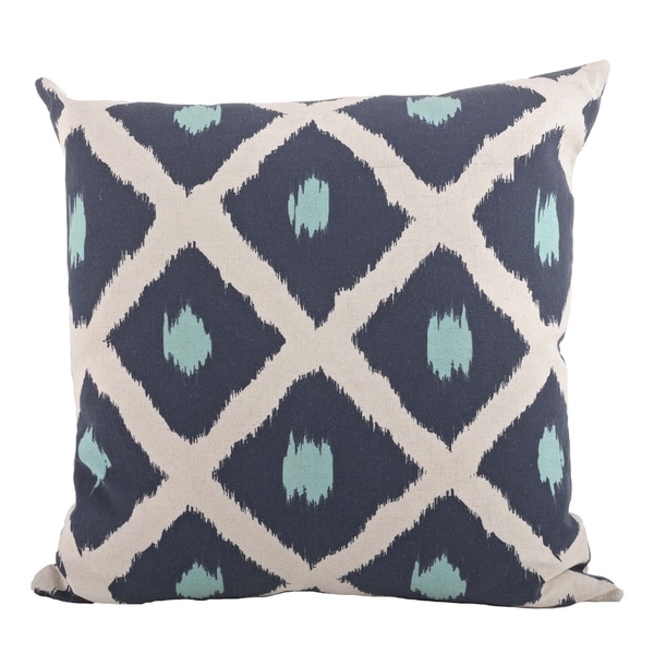 Ikat 20-inch Down Filled Throw Pillow - Image 0