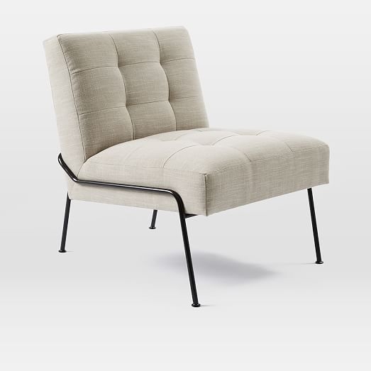 Oswald Tufted Slipper Chair - Image 0