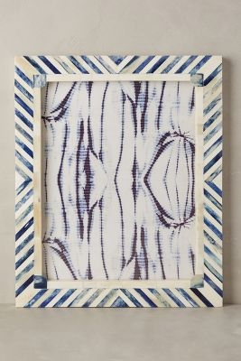 Cassos Frame, Blue Motif, 11'' x 14'' - Image 0