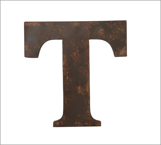 Rustic Metal Letters - T - Image 0