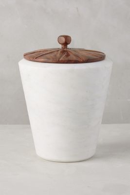 Marble Bath Canister-Tall - Image 0
