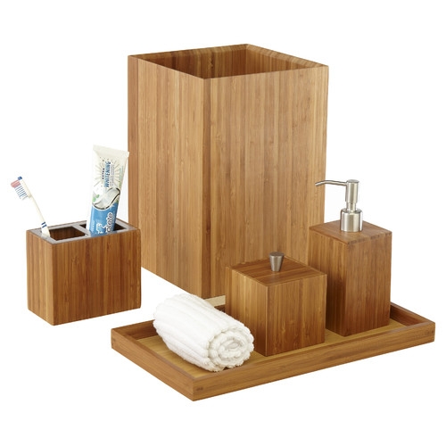 Bamboo 5 Piece Bath & Vanity Set - Image 0