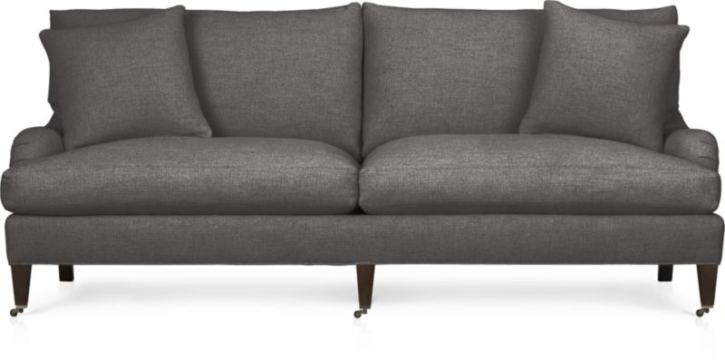 Essex Sofa with Casters - Moondust - Image 0