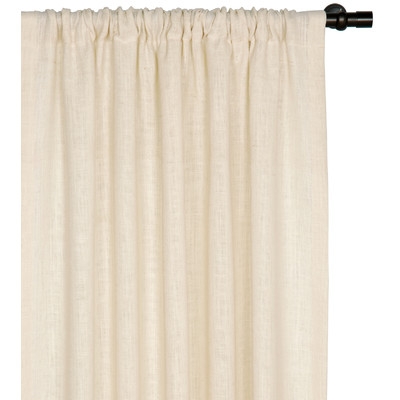 Rustique Burlap Rod Pocket Single Curtain Panelby Eastern Accents - Image 0