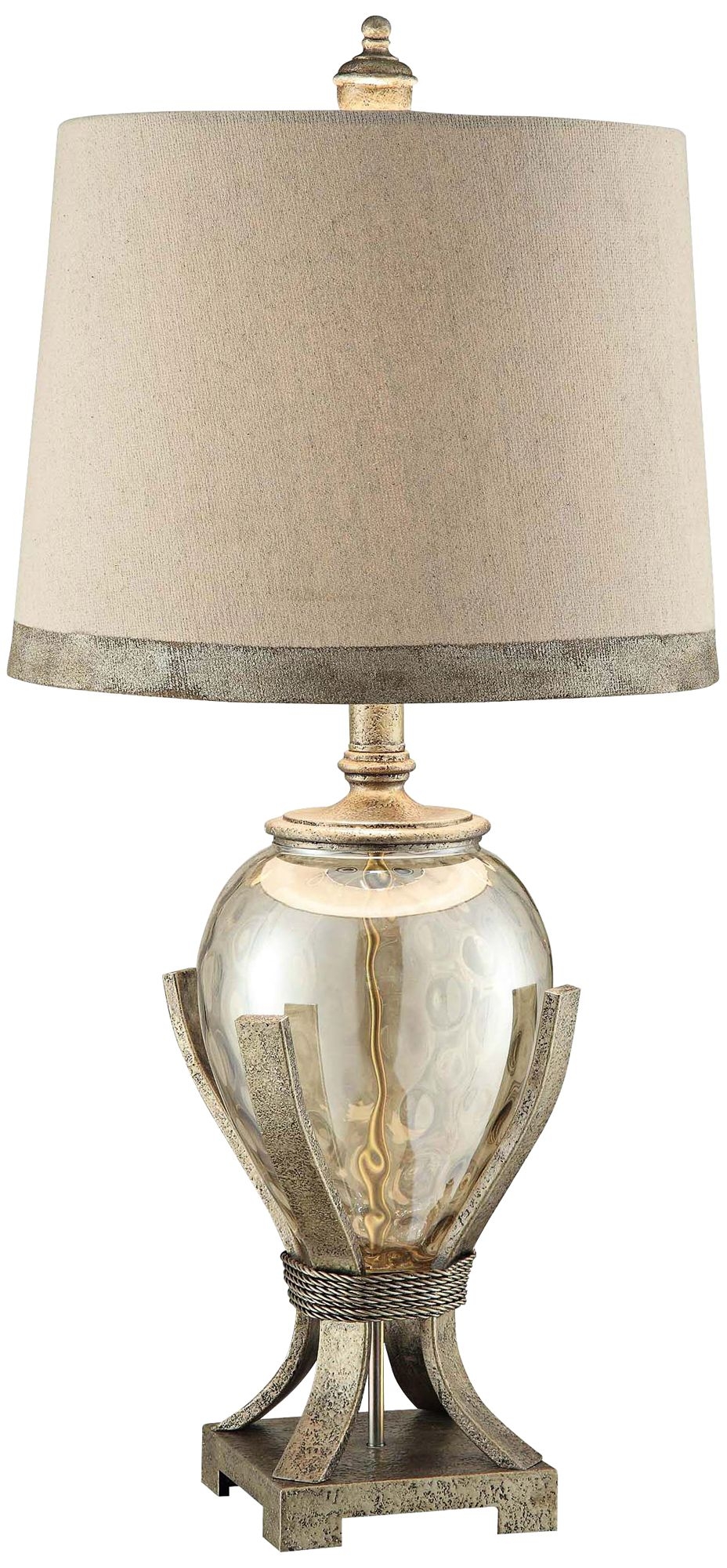 Crestview Collection Hawthorne Glass Amphora Table Lamp - Image 0