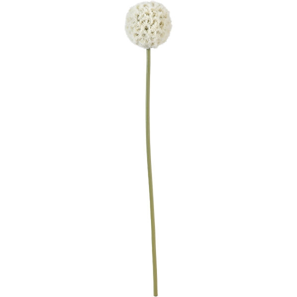 Small white artificial allium flower stems - Image 0