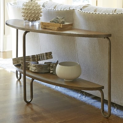 Moderne Muse Demilune Console Table - Image 0