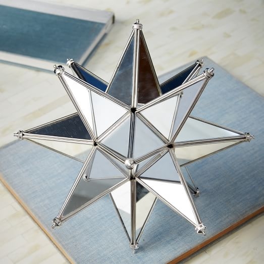 Mirrored Star, Silver-Small - Image 0