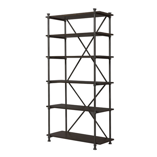 Home Office Steel 76" Etagere - Image 0