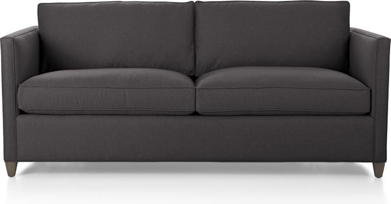Dryden Apartment Sofa - Charcoal - Image 0