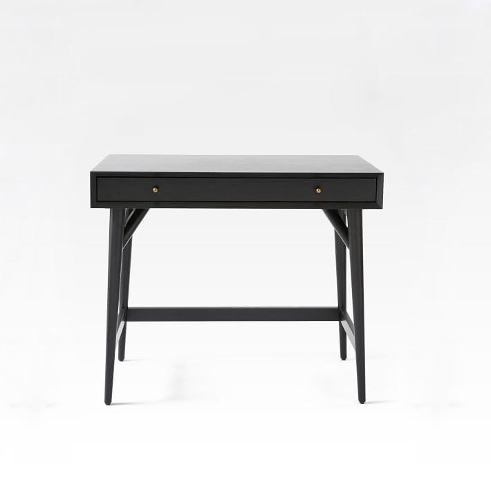 Mid-Century Mini Desk â€“ Black - Image 0