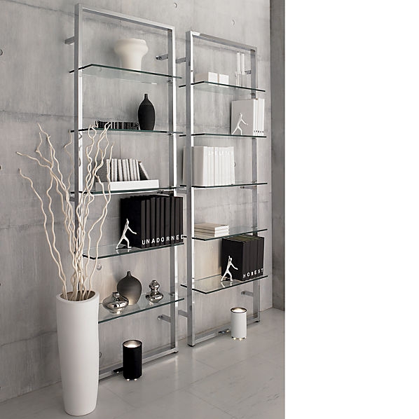 tesso 84" wall mounted bookcase - Image 0