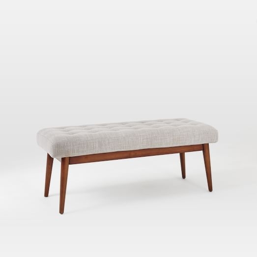 Mid-Century Upholstered Bench - Image 0