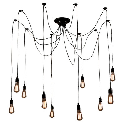Cora 10 Light Cluster Chandelierby Warehouse of Tiffany - Image 0