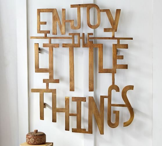 Enjoy The Little Things Wall Art - Image 0