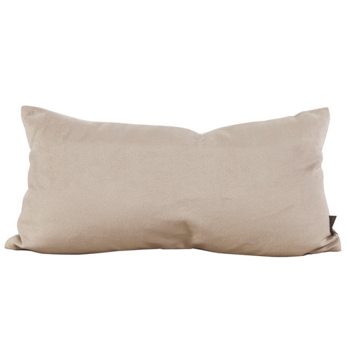 Kidney Lumbar Pillow - 11" H x 22" D - Bella Sand - Insert Sold Separately - Image 0