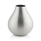 Cooper Short Silver Vase - Image 0