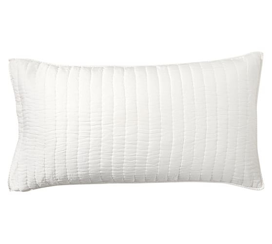 Channel Two-Tone Sham-King-White - Image 0