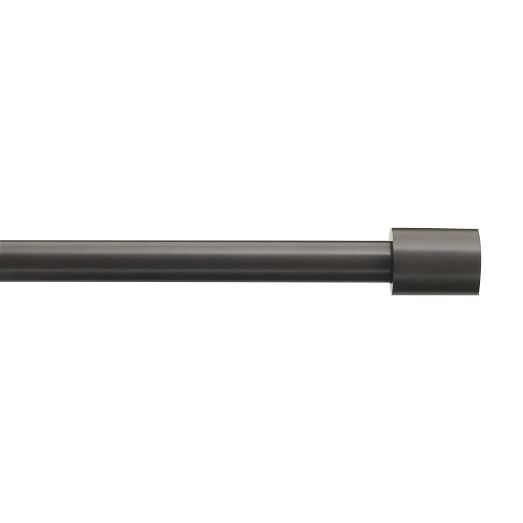 Oversized Adjustable Metal Rod + Brackets - 28"-48", Gunmetal - Image 0