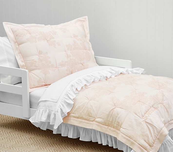 Monique Lhuillier Sateen Ethereal Butterfly Nursery Bedding- Quilt - Image 0
