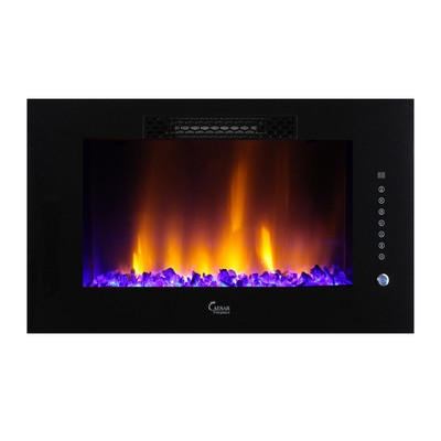 Luxury Linear Multicolor Flame Electric Fireplace - Image 0