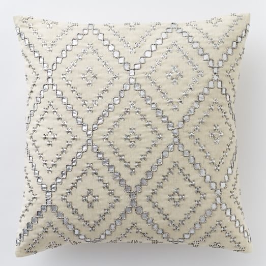 Embellished Diamonds Pillow Cover - Image 0